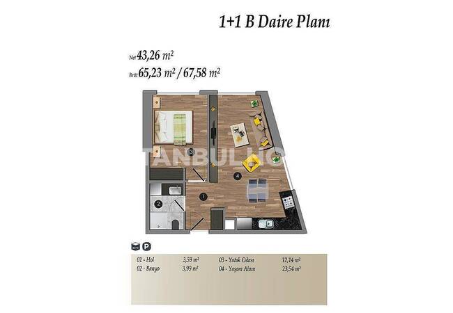 Eco-friendly Apartments at the Great Location of Kadikoy 20