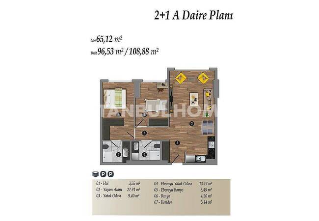 Eco-friendly Apartments at the Great Location of Kadikoy 22