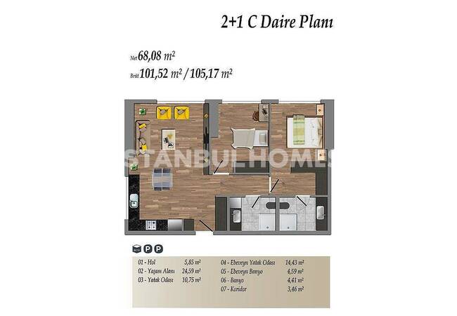 Eco-friendly Apartments at the Great Location of Kadikoy 25