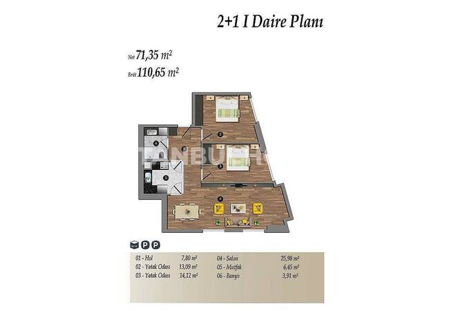 Eco-friendly Apartments at the Great Location of Kadikoy 27