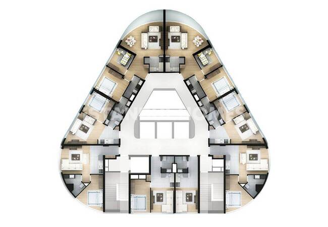 Esenyurt'ta Günlük ve Sosyal Olanaklara Yakın Hemen Teslim Daireler 31