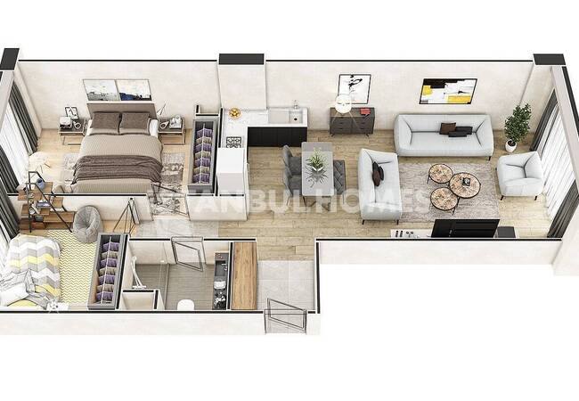 Moderne Investmentchancen Wohnungen Mit Stadtblick In Eyup 18