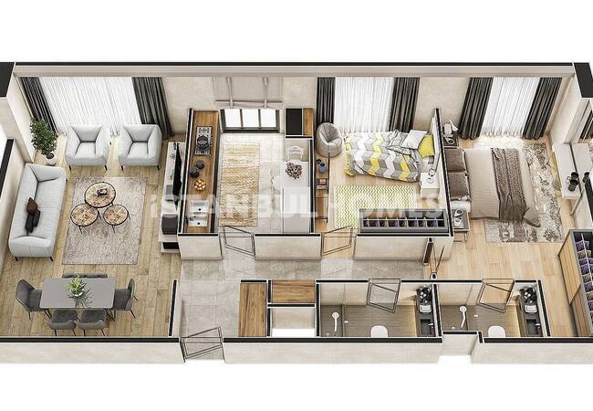 Moderne Investmentchancen Wohnungen Mit Stadtblick In Eyup 22