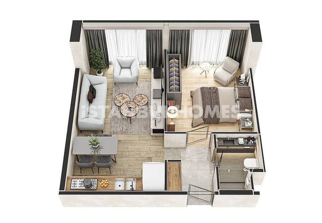 İstanbul Eyüp'te Yatırımlık Modern Daireler 16