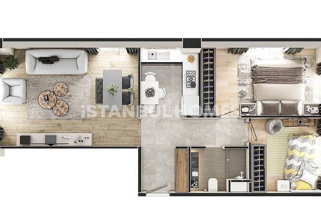 İstanbul Eyüp'te Yatırımlık Modern Daireler 21