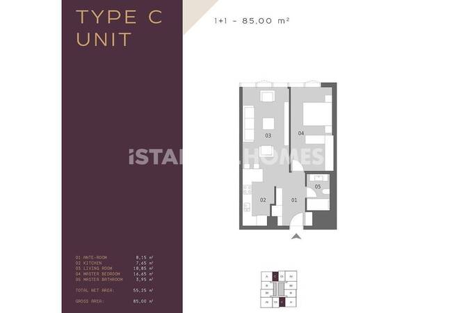 Sea View Apartments with Smart Home System in Bakırköy 42