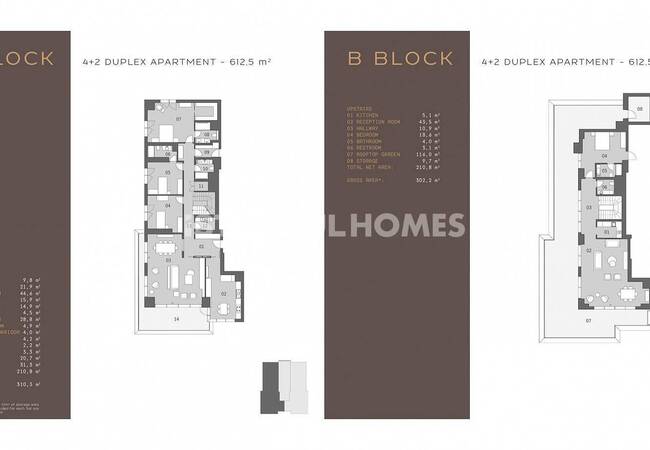 Sea View Apartments with Smart Home System in Bakırköy 47