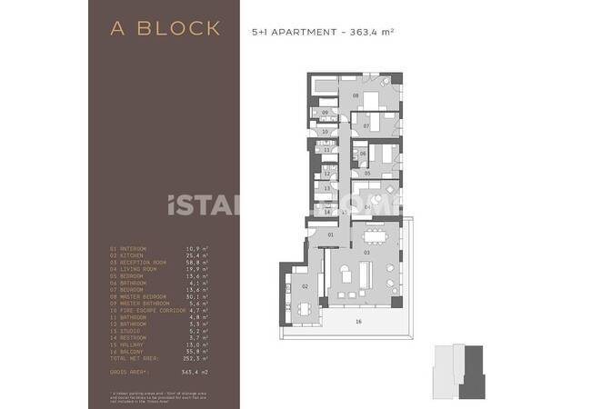 Sea View Apartments with Smart Home System in Bakırköy 52