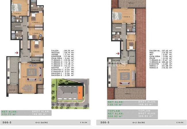 آپارتمان های خیره کننده با نمای بسیار زیبای دریا در بویوک چکمجه استانبول 48