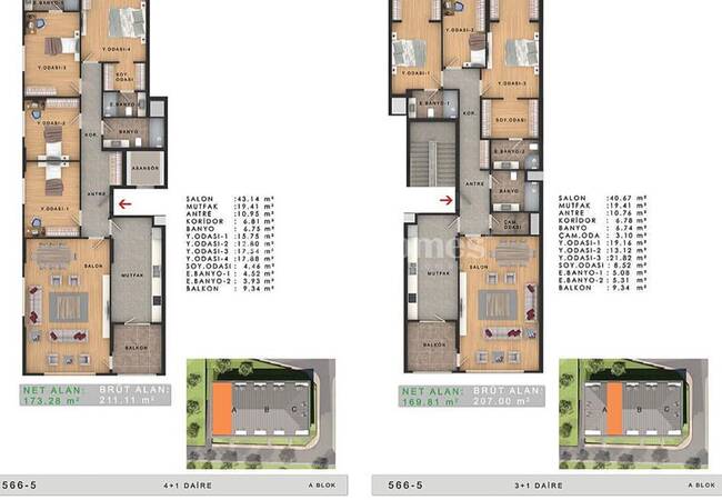 آپارتمان های خیره کننده با نمای بسیار زیبای دریا در بویوک چکمجه استانبول 49