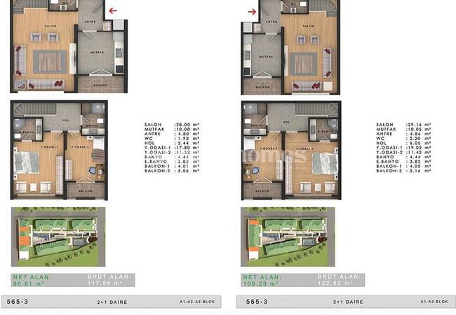 آپارتمان های خیره کننده با نمای بسیار زیبای دریا در بویوک چکمجه استانبول 38