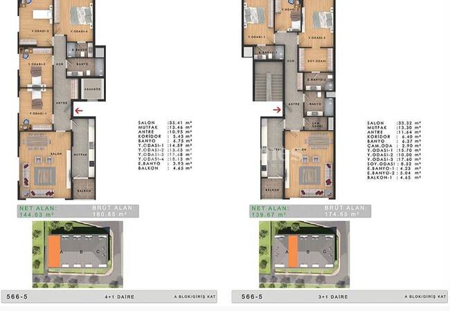 آپارتمان های خیره کننده با نمای بسیار زیبای دریا در بویوک چکمجه استانبول 41