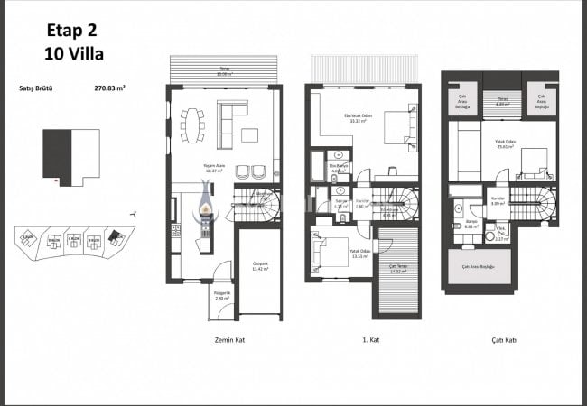 Maisons Triplex Toit-terrasses À Vendre À Sarıyer Istanbul 10
