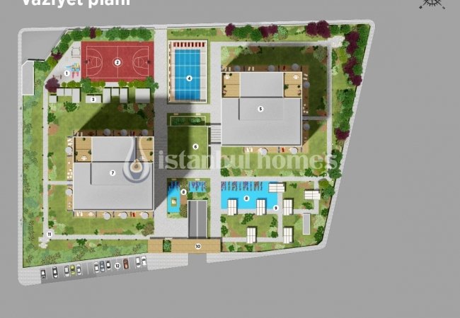 Luxueux Appartements Résidentiels Avec Commodités À Kartal 43