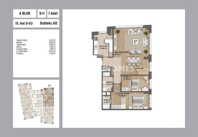 Maltepe Sahilde Deniz Manzaralı Merkezi Konumda Daireler 19