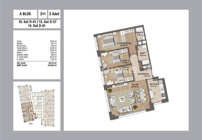 Maltepe Sahilde Deniz Manzaralı Merkezi Konumda Daireler 33