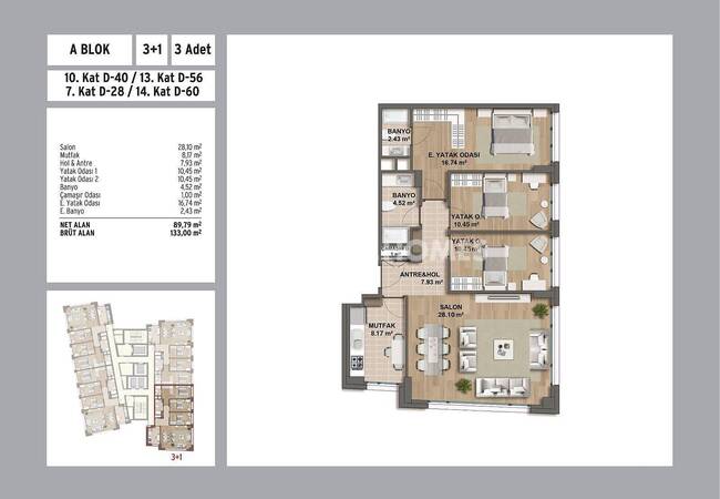 Maltepe Sahilde Deniz Manzaralı Merkezi Konumda Daireler 34