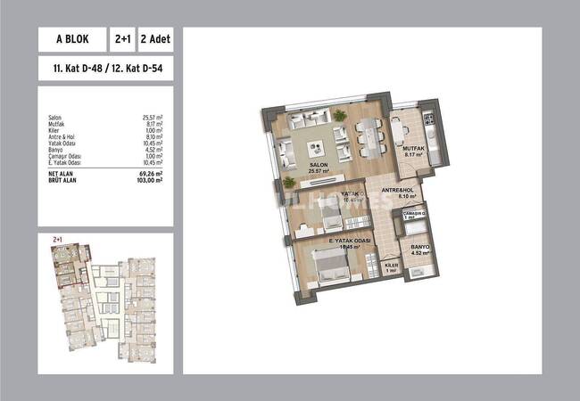 Maltepe Sahilde Deniz Manzaralı Merkezi Konumda Daireler 39
