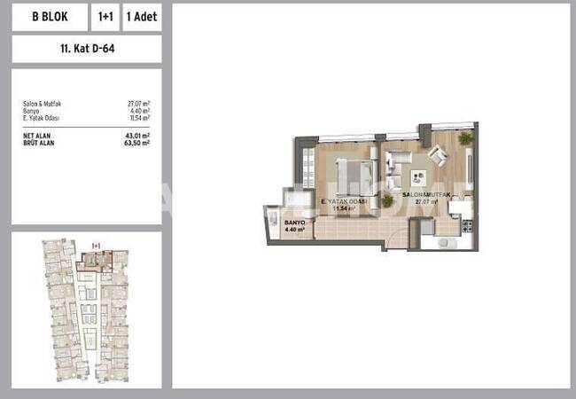 Maltepe Sahilde Deniz Manzaralı Merkezi Konumda Daireler 41