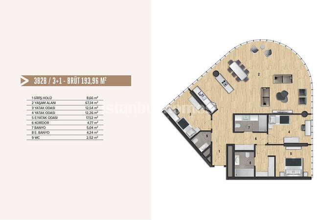 املاک هوشمند نزدیک به مترو و متروبس در کادیکوی 41