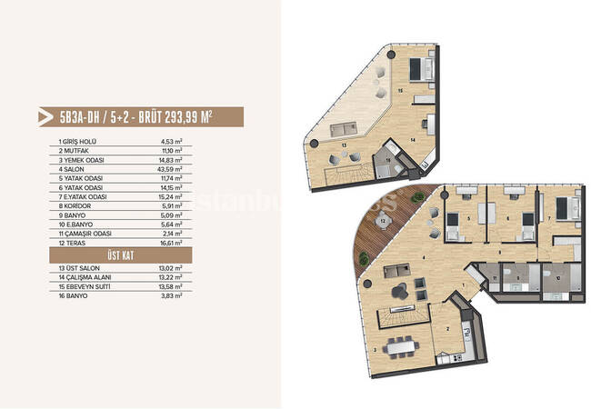 املاک هوشمند نزدیک به مترو و متروبس در کادیکوی 32