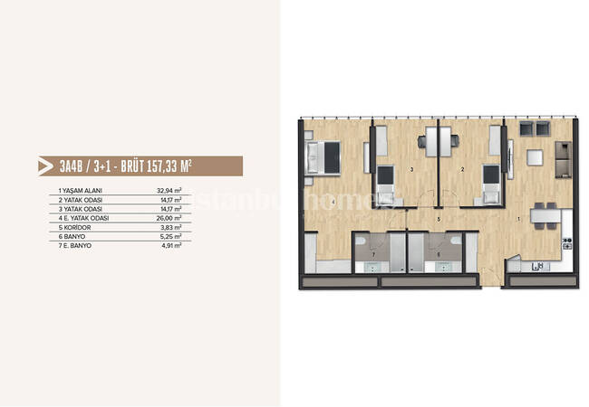 املاک هوشمند نزدیک به مترو و متروبس در کادیکوی 37