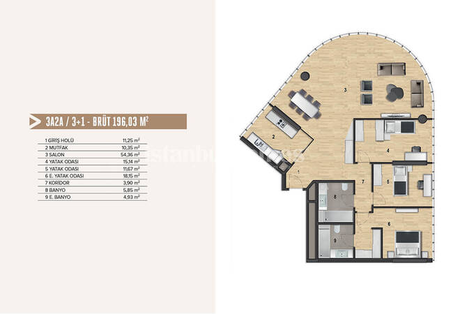 املاک هوشمند نزدیک به مترو و متروبس در کادیکوی 38