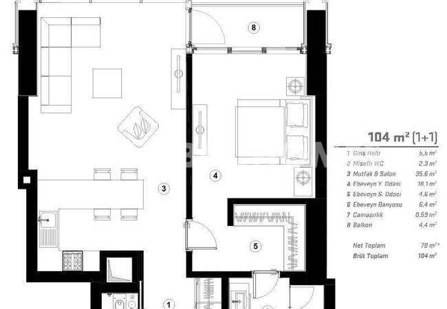 Appartements En Projet De Luxe Et Prestige À Istanbul 37