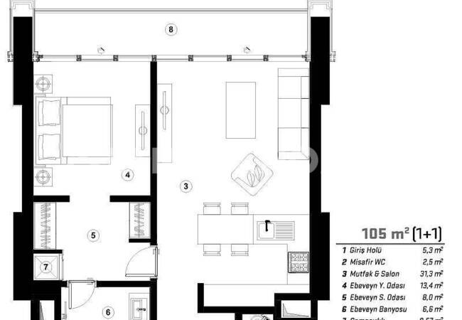 Appartements En Projet De Luxe Et Prestige À Istanbul 38