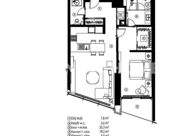 Appartements En Projet De Luxe Et Prestige À Istanbul 39