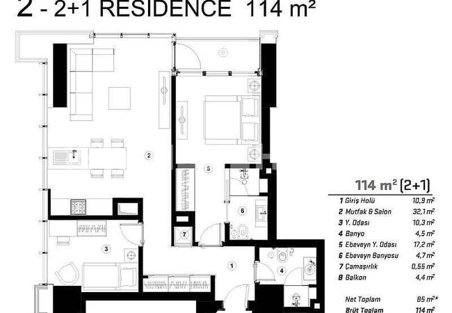 Appartements En Projet De Luxe Et Prestige À Istanbul 41