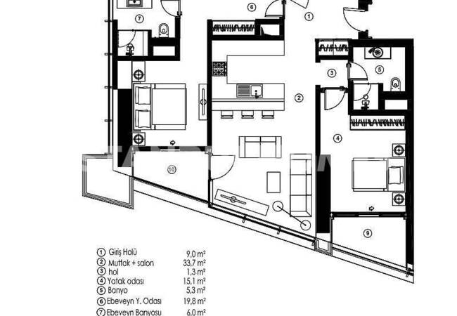 Appartements En Projet De Luxe Et Prestige À Istanbul 42