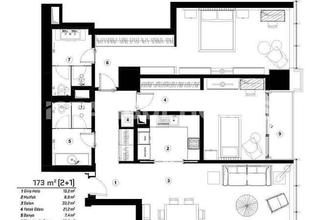 Appartements En Projet De Luxe Et Prestige À Istanbul 43