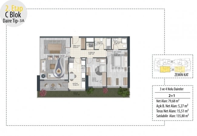 Modern Property Close to Transportation Points in Zeytinburnu 34