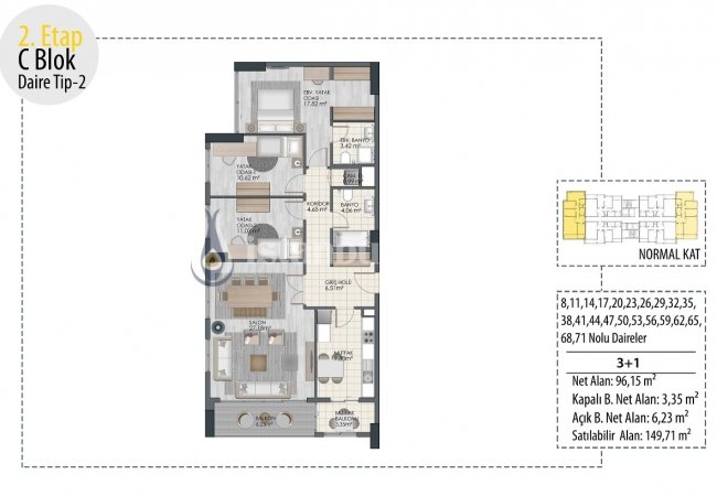 Modern Property Close to Transportation Points in Zeytinburnu 27