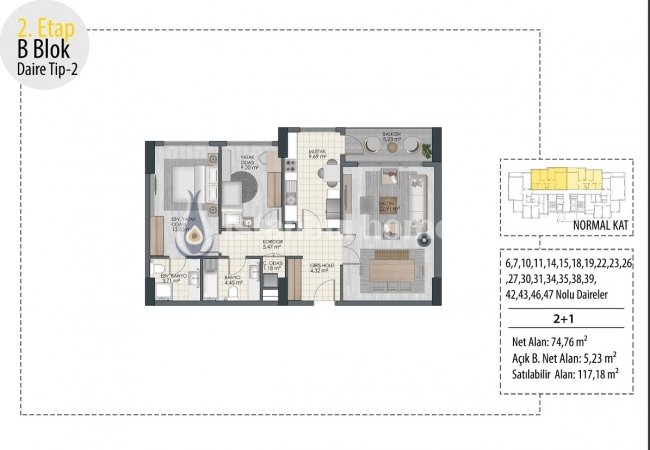 Modern Property Close to Transportation Points in Zeytinburnu 30