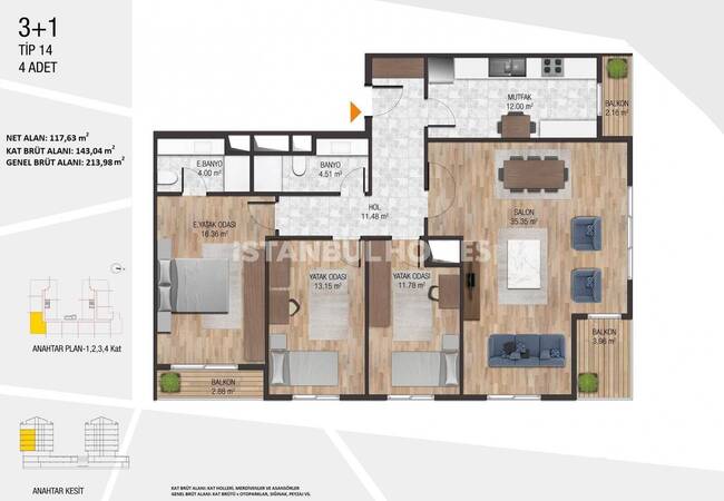 Appartements À Istanbul Près Des Commodités À Küçükçekmece 43