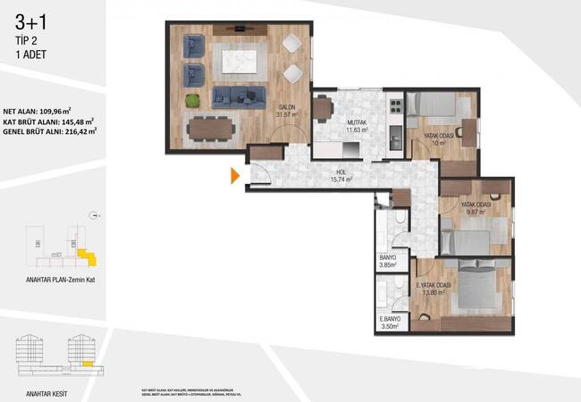 Appartements À Istanbul Près Des Commodités À Küçükçekmece 44