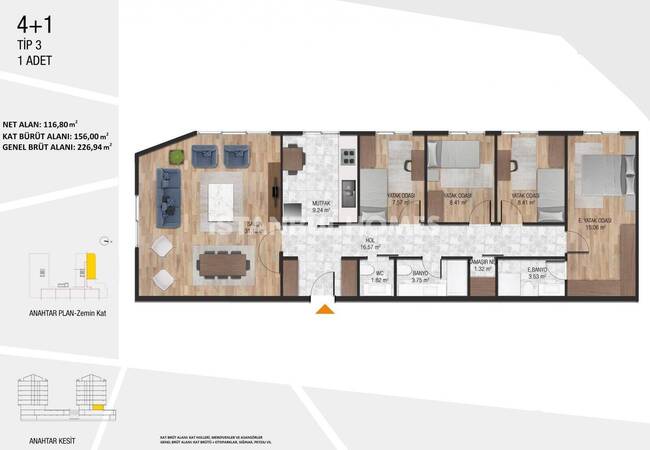 Appartements À Istanbul Près Des Commodités À Küçükçekmece 45