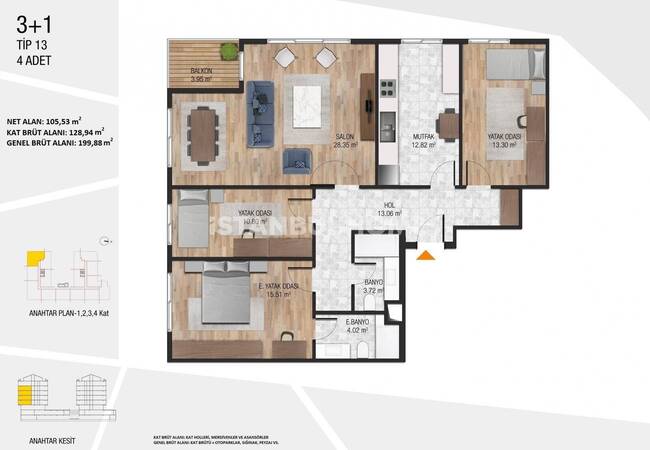 Appartements À Istanbul Près Des Commodités À Küçükçekmece 46