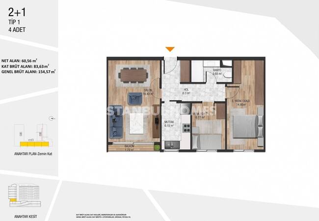 Appartements À Istanbul Près Des Commodités À Küçükçekmece 38