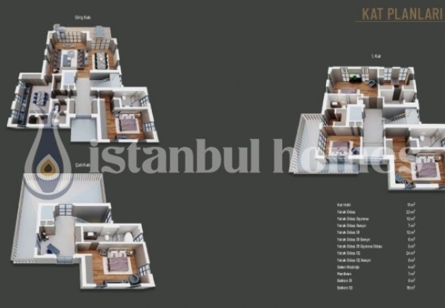 Maisons Style Classique Vue Sur Forêt À Çekmeköy Istanbul 43