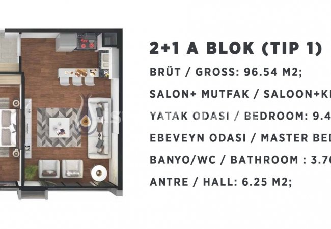 Modernes Appartements À Kartal En Complexe Avec Piscine 27