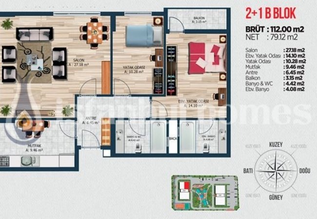 Modern and Comfortable Apartments for Sale in Küçükçekmece 17