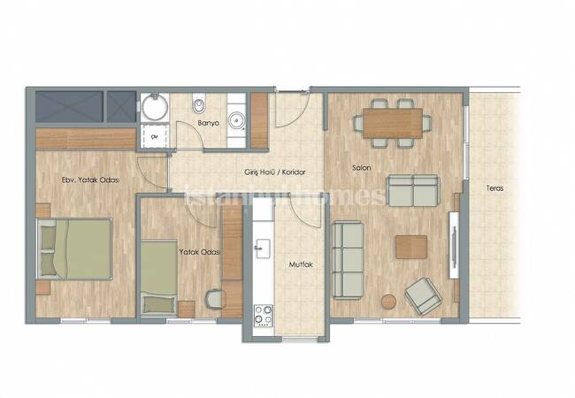 املاک و مستغلات با نمای جزایر پرنس در یک مجتمع در کارتال 26