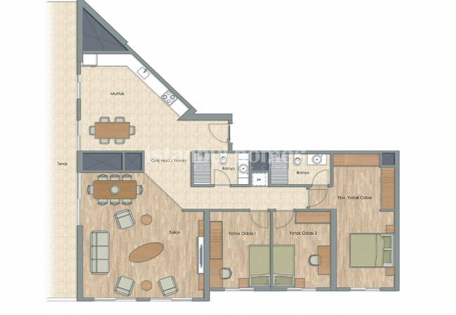 املاک و مستغلات با نمای جزایر پرنس در یک مجتمع در کارتال 28