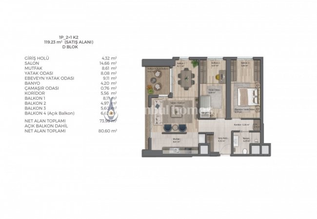 Apartments with Long Term Payment Plans Esenyurt 16