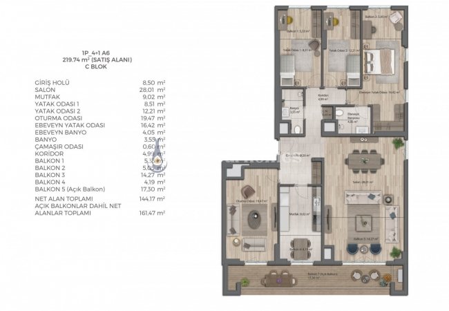 Apartments with Long Term Payment Plans Esenyurt 21