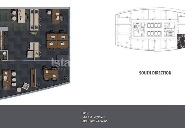 İstanbul Maltepe'de E5 Karayolu'na Yakın Yatırımlık Ofisler 13