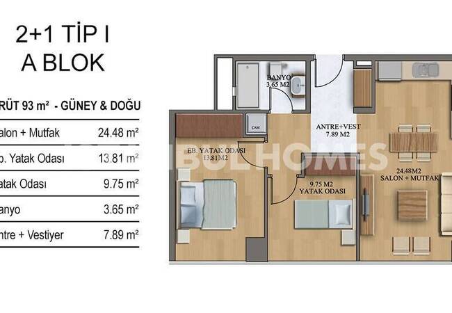 Kadıköy'de Metroya Yakın Güvenlikli Site İçinde Daire 37